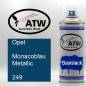 Preview: Opel, Monacoblau Metallic, 249: 400ml Sprühdose, von ATW Autoteile West.